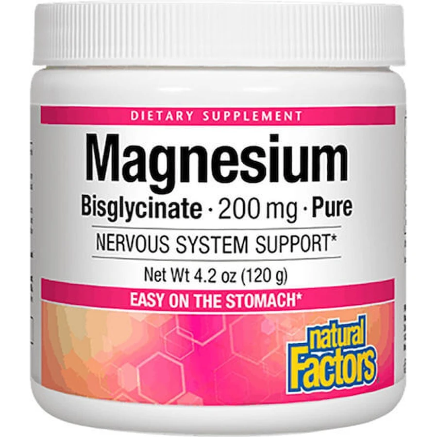 Natural Factors Magnesium Bisglycinat 120g