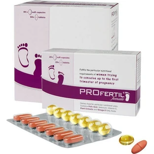 ProFertil Vrouwelijk Voedingssupplement Speciaal 84 dossier 84 capsules veget 84 capsules