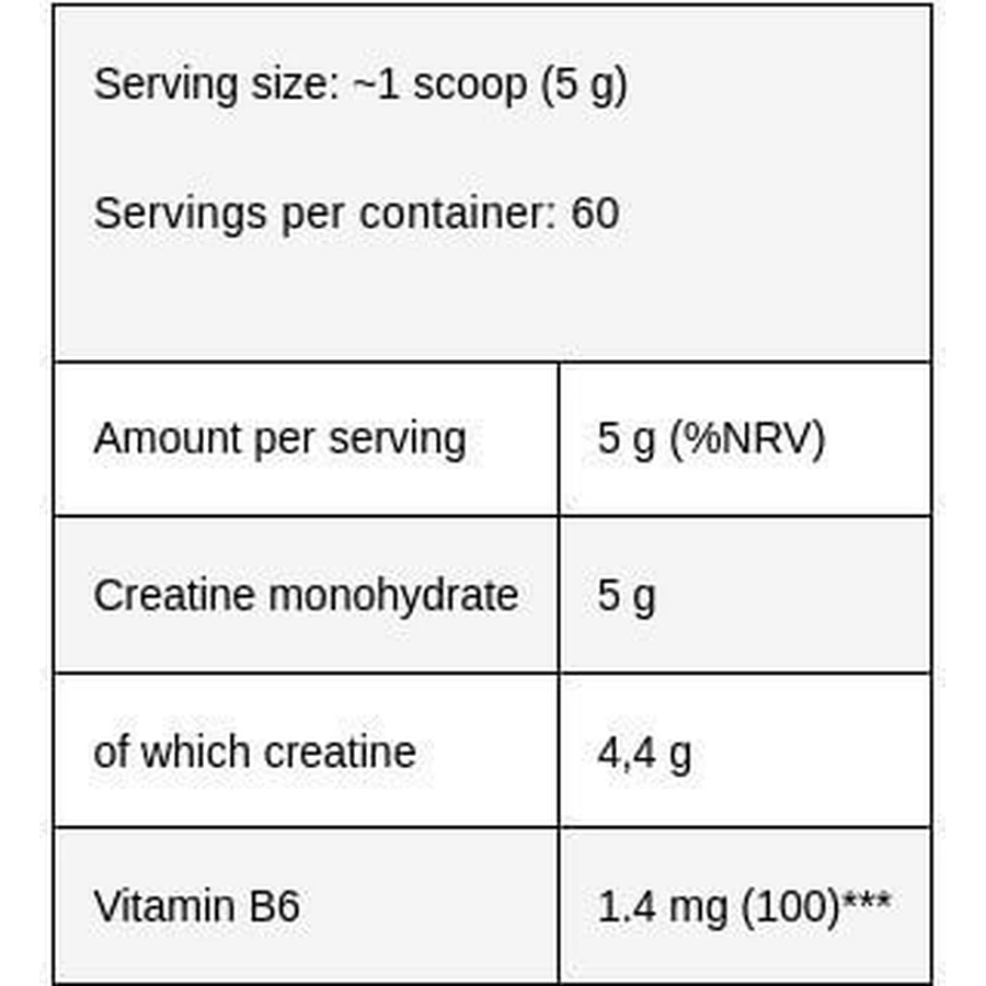 Kevin Levrone Gold Creatine 300gr