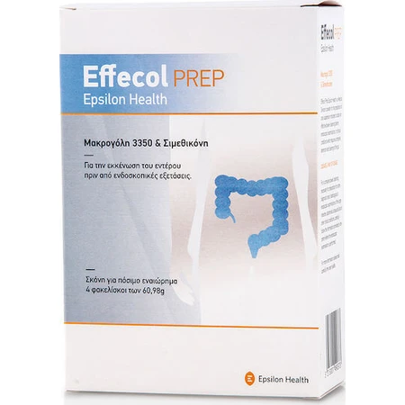 Epsilon Health Effecol Prep 3350 80mg Nahrungsergänzungsmittel Spezial 4 Portionsbeutel