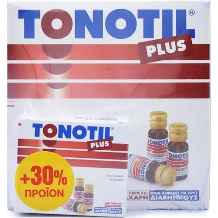 Tonotil Plus Multivitamin 10 ampoules + 30% product (10+3) for Energy