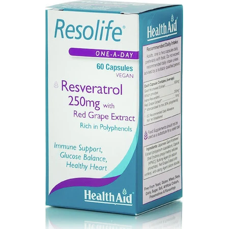 Health Aid Resolife Speciaal Dieetsupplement 60 plantaardige capsules