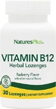 Nature's Plus Vitamin B12 Vitamin for Nervous System Health 1000mcg Raspberry 30 tablets