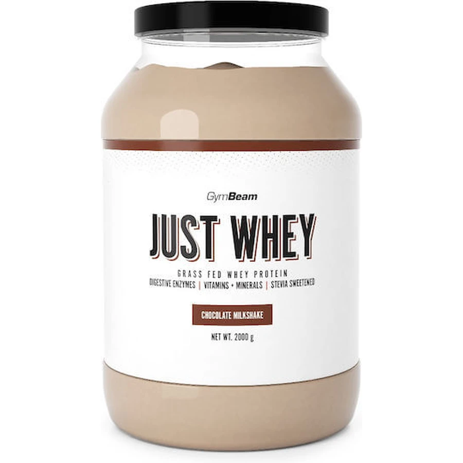 GymBeam Just Whey Proteína de suero de leche con sabor a batido de chocolate 1kg