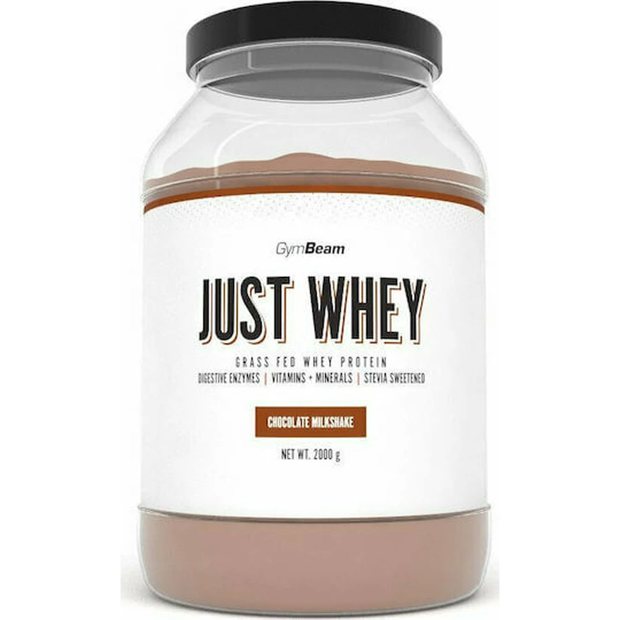 GymBeam Just Whey Proteína de suero de leche con sabor a batido de chocolate 1kg