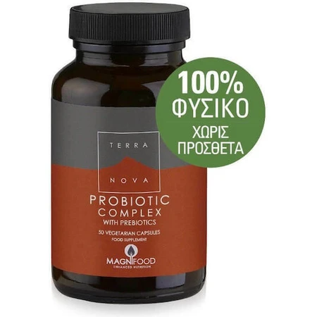 TerraNova Probiotisch Complex met Prebiotica 100 plantaardige capsules