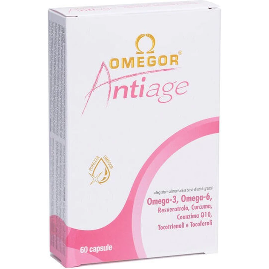 Uga Omegor Antiage 60 caps Unflavoured