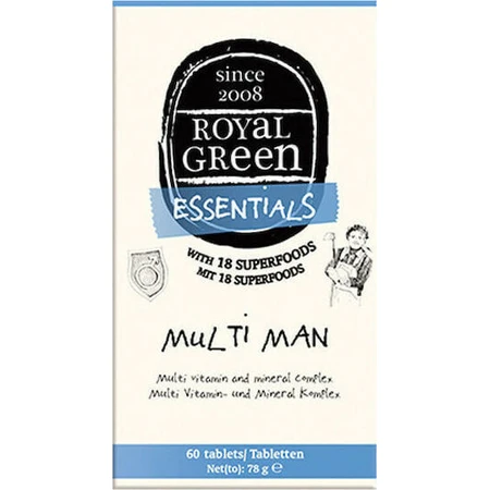 Royal Green Multivitamin for Energy, Immune System & Hair Strengthening 60 Tablets