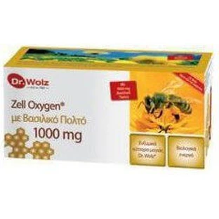 Power Health Dr. Wolz Zell Oxygen & Gelee Royale Vitamin for Energy, Immune System & Hair Strengthening 1000mg 14 x 20ml