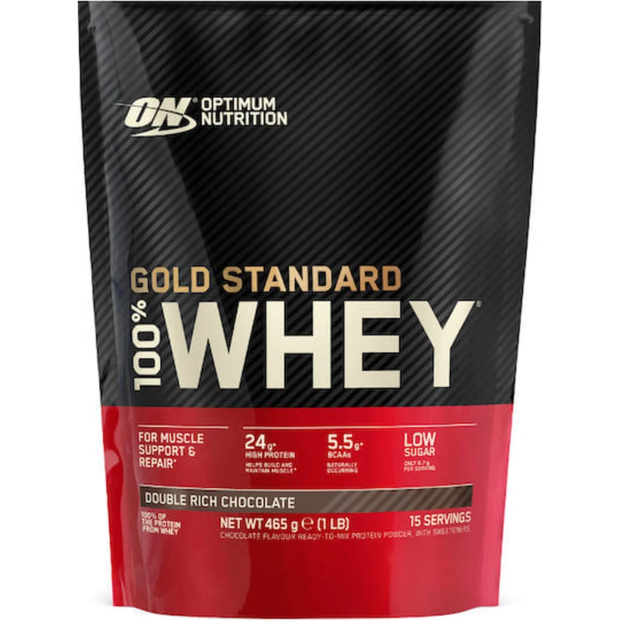 Optimum Nutrition Gold Standard 100% Whey Whey Protein with Flavor Double Rich Chocolate 450gr