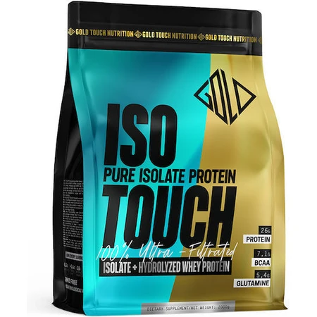 GoldTouch Nutrition Iso Touch 86% Molkenprotein Glutenfrei mit Geschmacksrichtung Keksteig 2kg