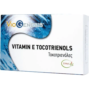 Viogenesis Vitamin E Tocotrienole 55.3mg Vitamin für die Haut & antioxidative Wirkung 55.3mg 60 Kapseln