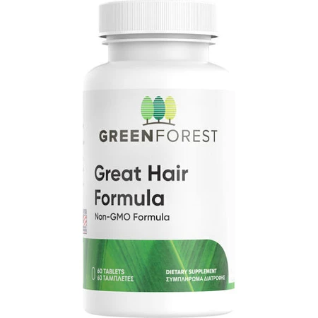 Green Forest Great Hair Formula Great Hair Formula Spezial Nahrungsergänzungsmittel 60 Tabs 60 Kapseln
