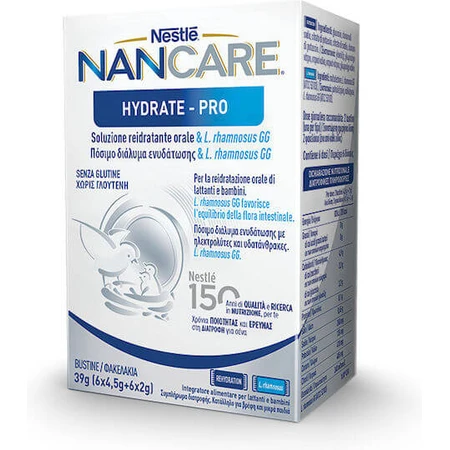 Nestle NanCare Hydrate Pro Speciaal Voedingssupplement 12 sachets
