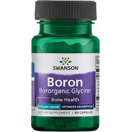 Swanson Albion Boron Bororganic Glycine Joint Health Supplement 60 caps