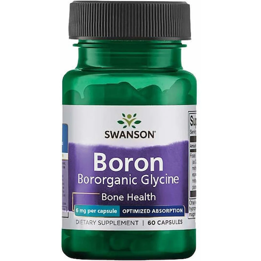 Swanson Albion Boron Bororganic Glycine Joint Health Supplement 60 caps