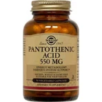 Solgar Pantotheenzuur Vitamine voor de gezondheid van het zenuwstelsel 550mg 50 plantaardige capsules