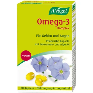 A.Vogel Omega 3 Fish Oil Flax Seed Oil 30 softgels Unflavoured