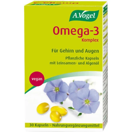 A.Vogel Omega 3 Fish Oil Flax Seed Oil 30 softgels Unflavoured