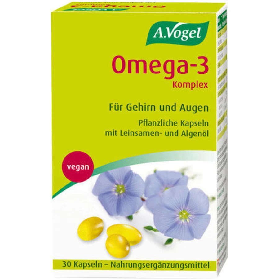 A.Vogel Omega 3 Fish Oil Flax Seed Oil 30 softgels Unflavoured