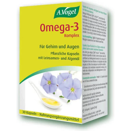 A.Vogel Omega 3 Fish Oil Flax Seed Oil 30 softgels Unflavoured