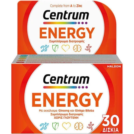 Centrum Energy Food Supplement Special 30 tabs