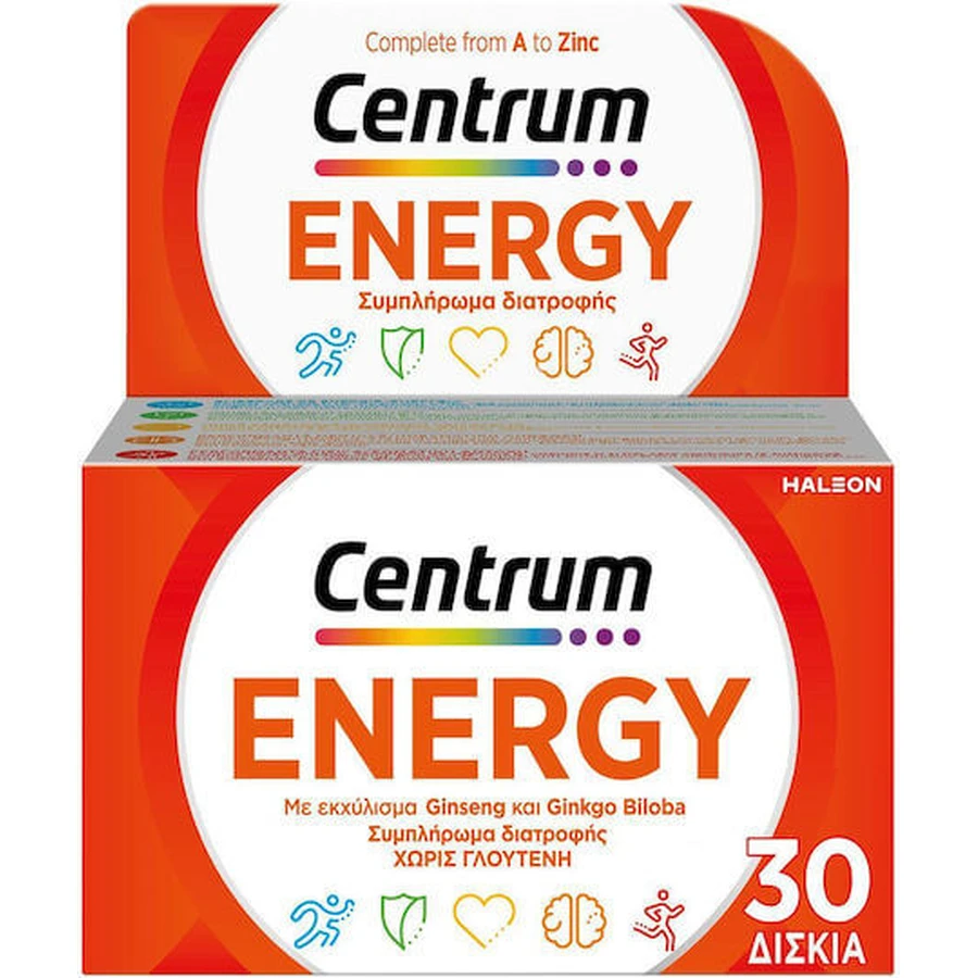 Centrum Energy Food Supplement Special 30 tabs