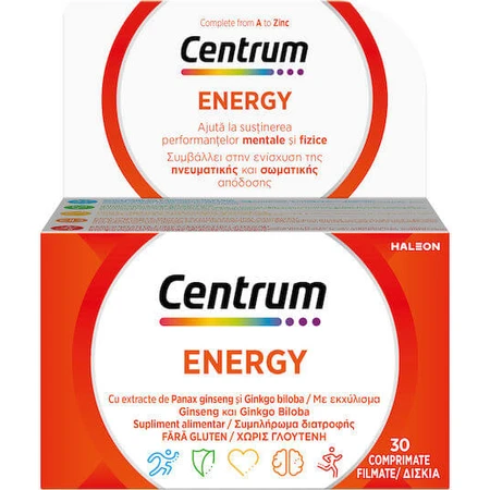 Centrum Energy Food Supplement Special 30 tabs
