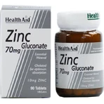 Health Aid Glicinato de Zinc 70mg 90 Comprimidos