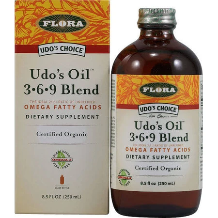 Flora Omega 3-6-9 Visolie 250ml Niet-gearomatiseerd