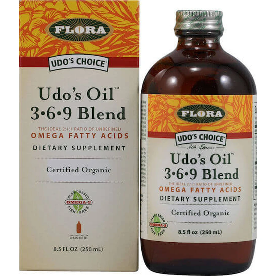 Flora Omega 3-6-9 Visolie 250ml Niet-gearomatiseerd