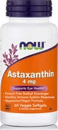 Now Foods Astaxanthine Speciaal Voedingssupplement 60 plantaardige capsules