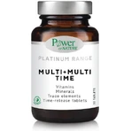Power Of Nature Platinum Range Multi+Multi Time Multivitamine voor energie en versterking van het immuunsysteem 30 tabletten