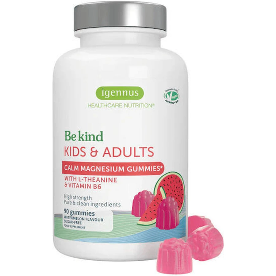 iGennus Be Kind Niños y Adultos 90 Gominolas Sabor Sandía