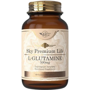 Sky Premium Life L-Glutamina 500mg 60 Cápsulas