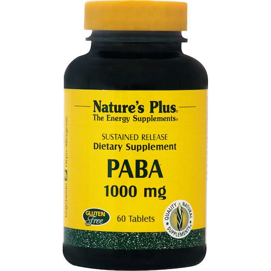 Nature's Plus Paba 1000mg Food Supplement Special 60 tabs