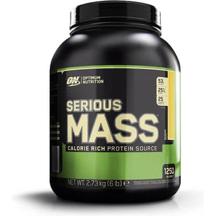 Optimum Nutrition Serious Mass Whey Protein con Creatina y Sabor Plátano 2.727kg