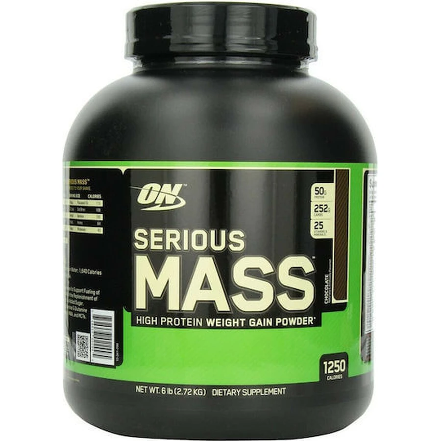 Optimum Nutrition Serious Mass Whey Protein con Creatina y Sabor Plátano 2.727kg