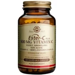 Solgar Ester-C Plus Vitamine voor immuunversterking, huid en antioxidanten 500mg 100 plantaardige capsules