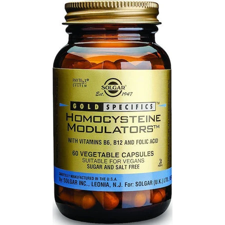 Solgar Gold Specifics Homocysteine Modulators 60 Herbal Capsules Unflavoured