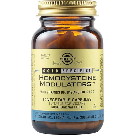 Solgar Gold Specifics Homocysteine Modulators 60 Herbal Capsules Unflavoured