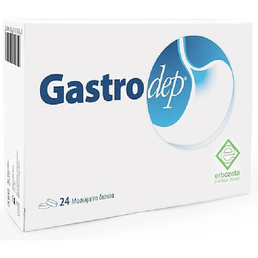 Erbozeta Gastrodep Food Supplement Special 24 chewable tablets