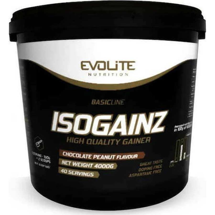 Evolite Isogainz with Chocolate Hazelnut Flavor 4kg