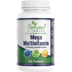 Natuurlijke Vitaminen Mega Multivitamine Multivitamine voor energie, versterking immuunsysteem & haar 100mg 60 tabletten