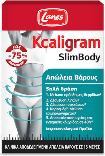 Lanes Kcaligram SlimBody Slimming Supplement 60 caps