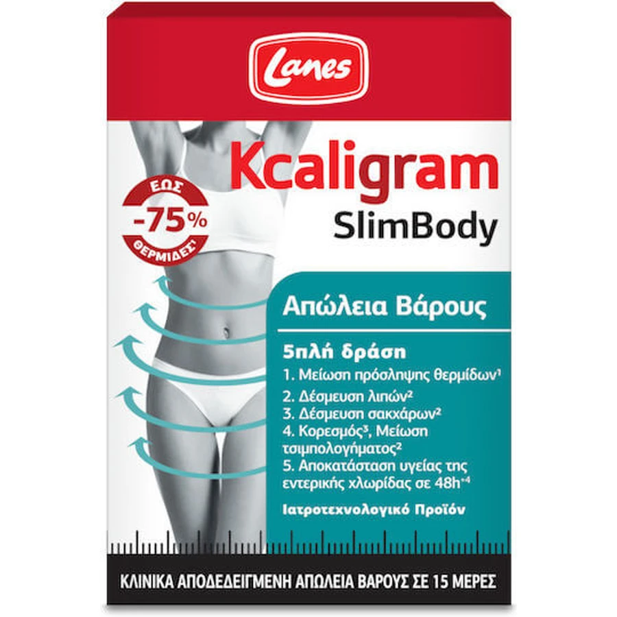 Lanes Kcaligram SlimBody Slimming Supplement 60 caps