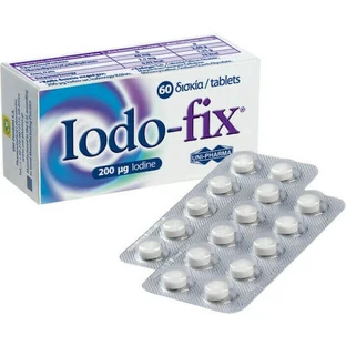UNI-PHARMA Yodo Fix 200 μg 60 comprimidos 60 comprimidos