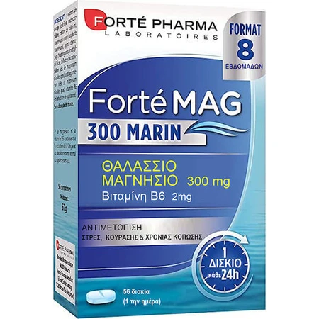 Forte Pharma Magne 300 Marin 56 Capsules