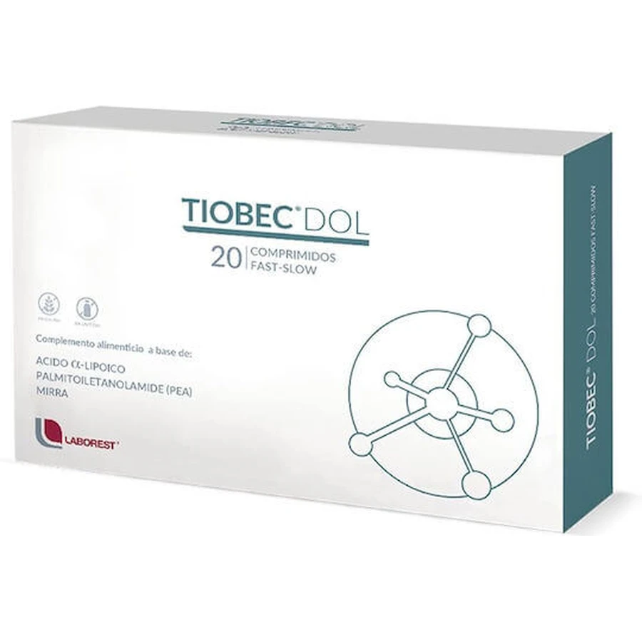 Laborest Tiobec Tiobec Complemento Alimenticio Especial 20 comp.