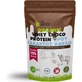 Viologos Bio-Molkenprotein Choco Protein 75% Bio-Molkenprotein Glutenfrei mit Kakaogeschmack 500gr